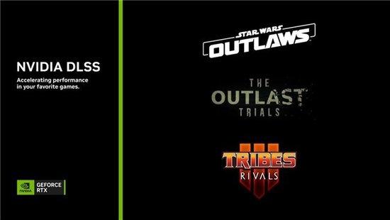 《星球大战：亡命之徒》于 8 月 30 日发布，支持 DLSS 3等RTX技术。更多游戏将支持DLSS 2 